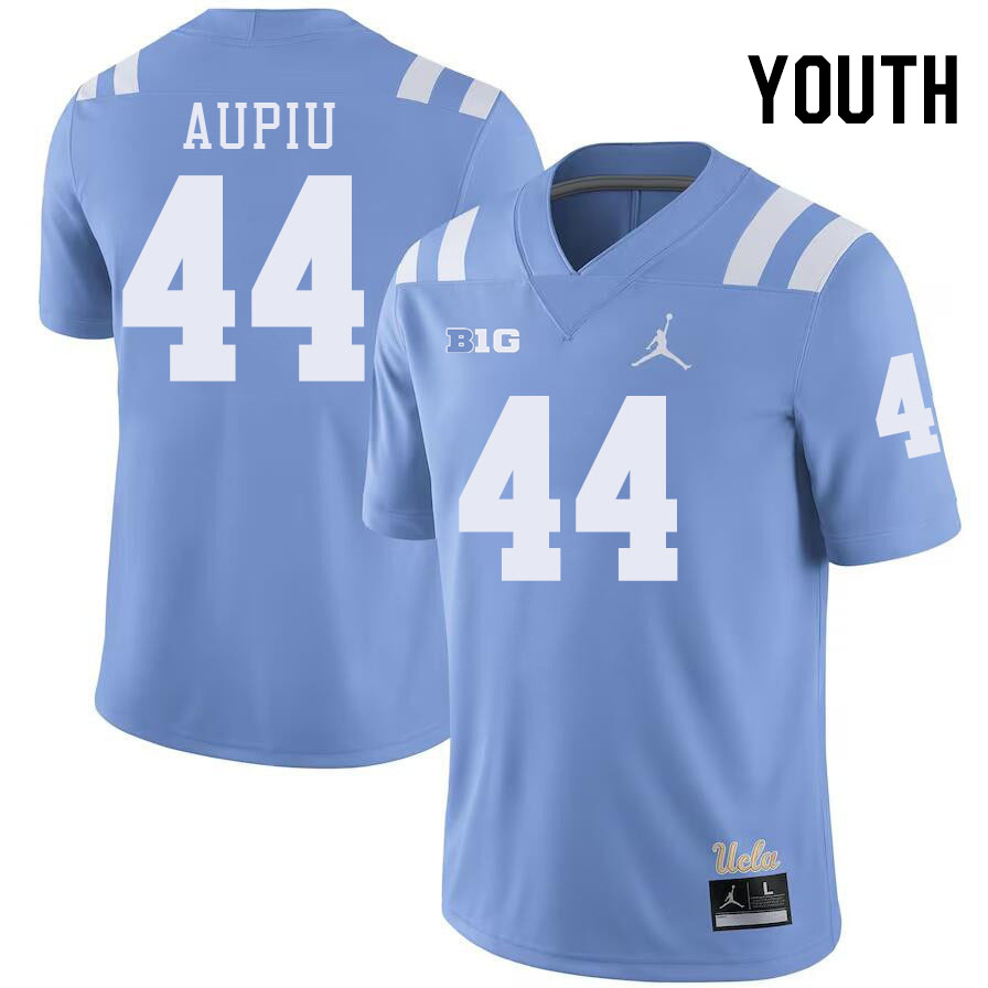 Youth #44 Devin Aupiu Big 10 Conference College Football Jerseys Stitched-Power Blue